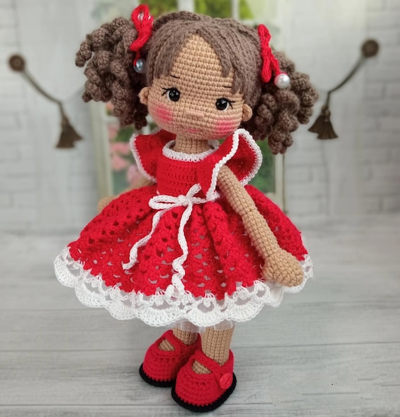 crochet Doll pattern,Doll pattern, Amigurumi doll pattern