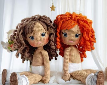 Crochet doll pattern, Amigurumi Doll pattern, doll pattern, inglish PDF pattern, doll pattern, Amigurumi doll, crochet doll