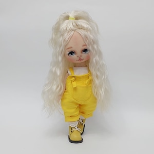 Handmade textile doll,Rag doll,Art textile doll, Interior doll, textile doll,art doll