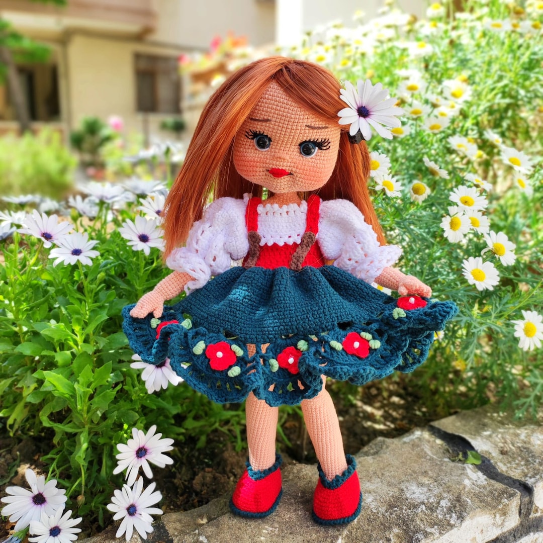 Crochet Big Doll Crochet Doll Finished Crochet Doll for Sale