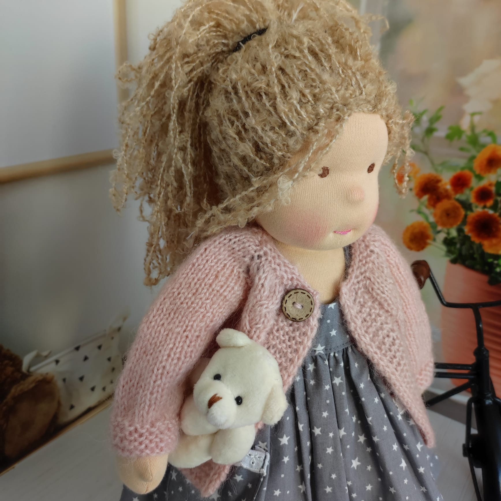 Waldorf 14 Inch Dollwaldorf Inspired Custom Dollwaldorf Baby Etsy