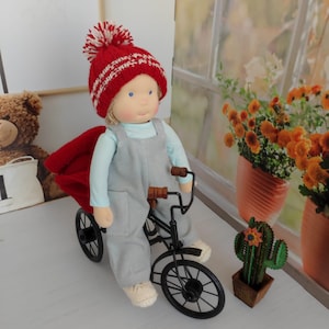Waldorf 14 inch Boy Doll,Waldorf inspired doll,Waldorf Baby Doll,Handmade Waldorf Doll,Personalized Waldorf Doll, Amigurumi Doll for sale
