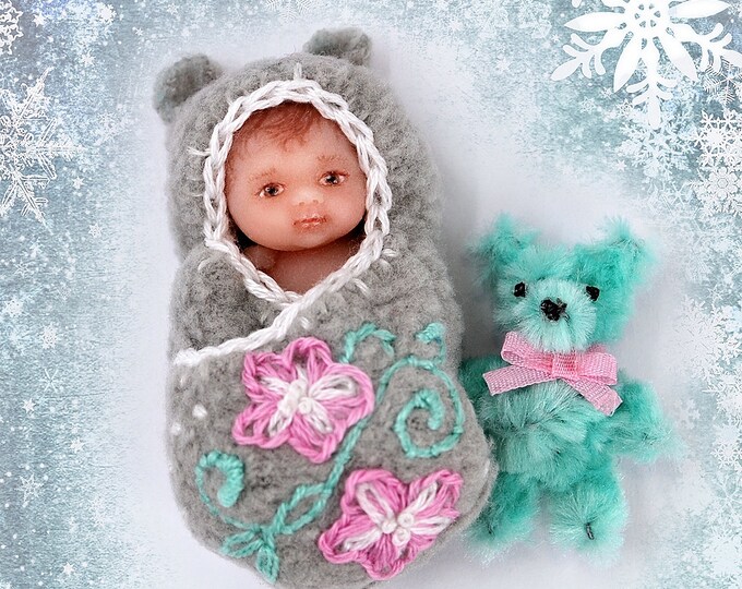 Mini Silicone Baby Doll Tiny Silicone Baby Mini Baby Dolls Etsy