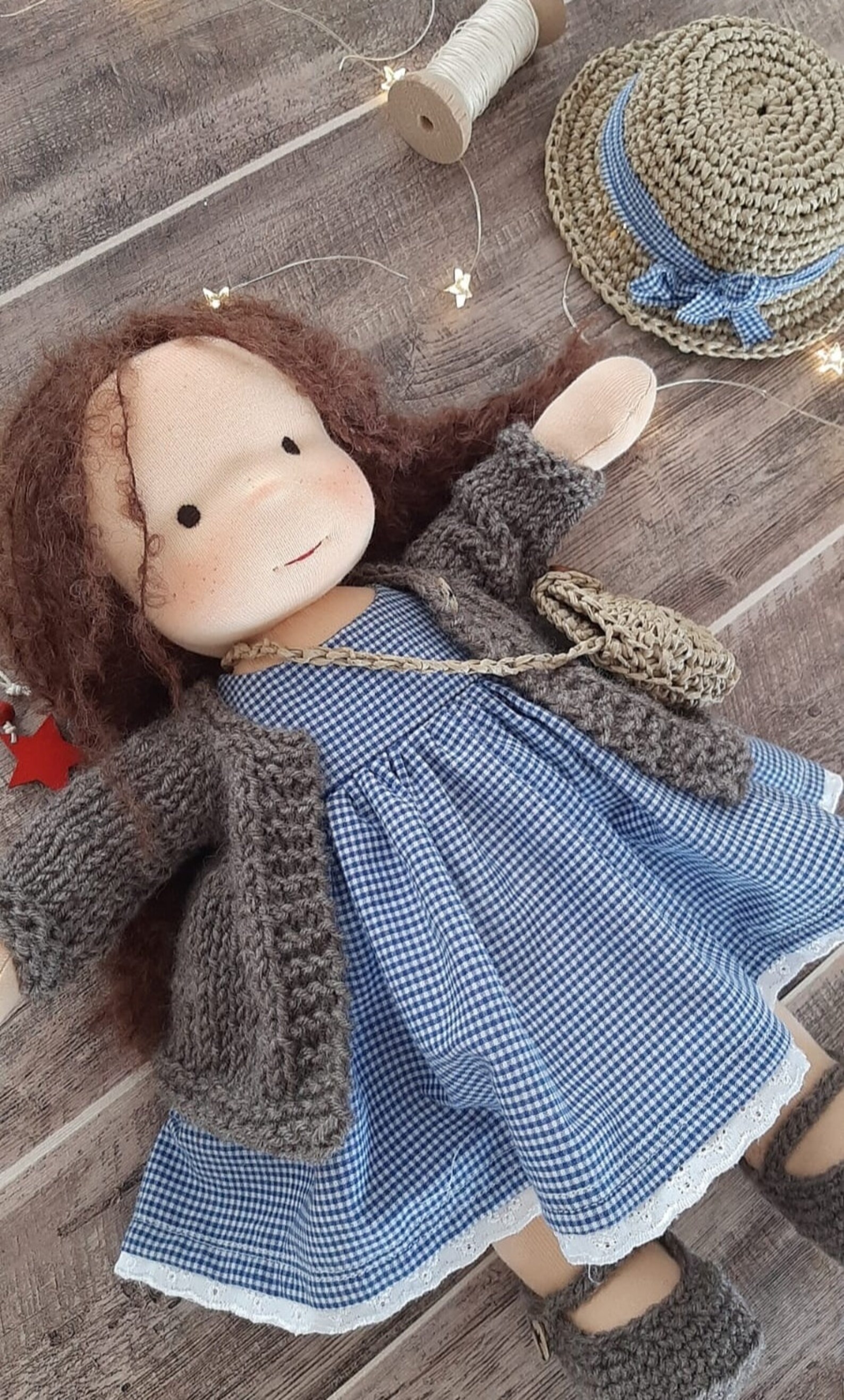 Waldorf 13 Inch Dollwaldorf Inspired Dollwaldorf Baby Etsy