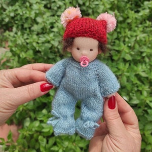 Waldorf 7 inch Doll,Waldorf inspired doll,Waldorf Baby Doll,Handmade Waldorf Doll,Personalized Waldorf Doll,Waldorf doll
