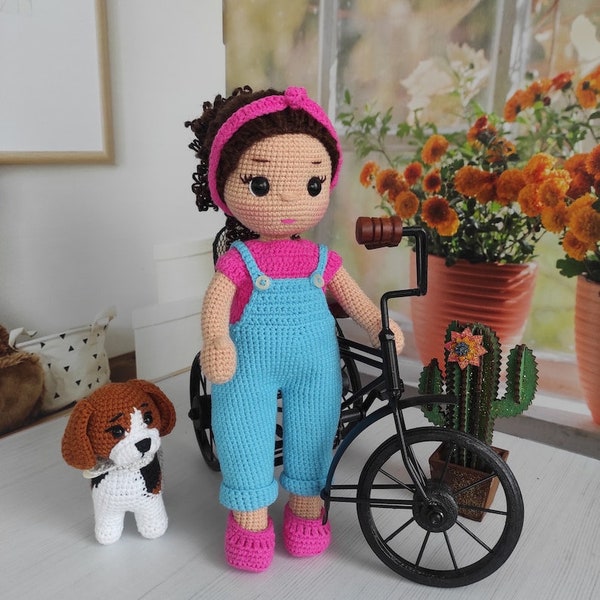 Ms. Rachel - Songs for Littles ,crochet Ms.Rachel, amigurumi doll, amigurumi Ms. Rachel, amigurumi doll for sale, amigurumi doll finished