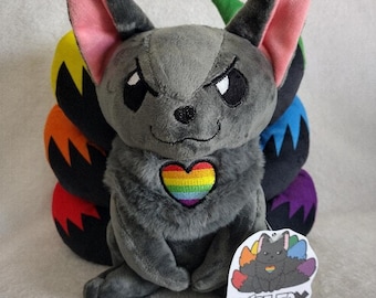 Pride Fox Zang pluche knuffeldier