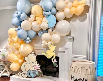Baby Boy DIY Balloon Garland Kit | Soft blue, Neutral | Gender Neutral  | Baby Shower | First Birthday