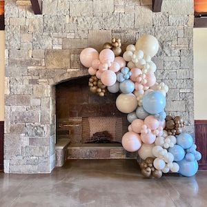 Gender Reveal DIY Balloon Garland Kit | Bearly Wait | Bridal Shower | Baby Shower | First Birthday
