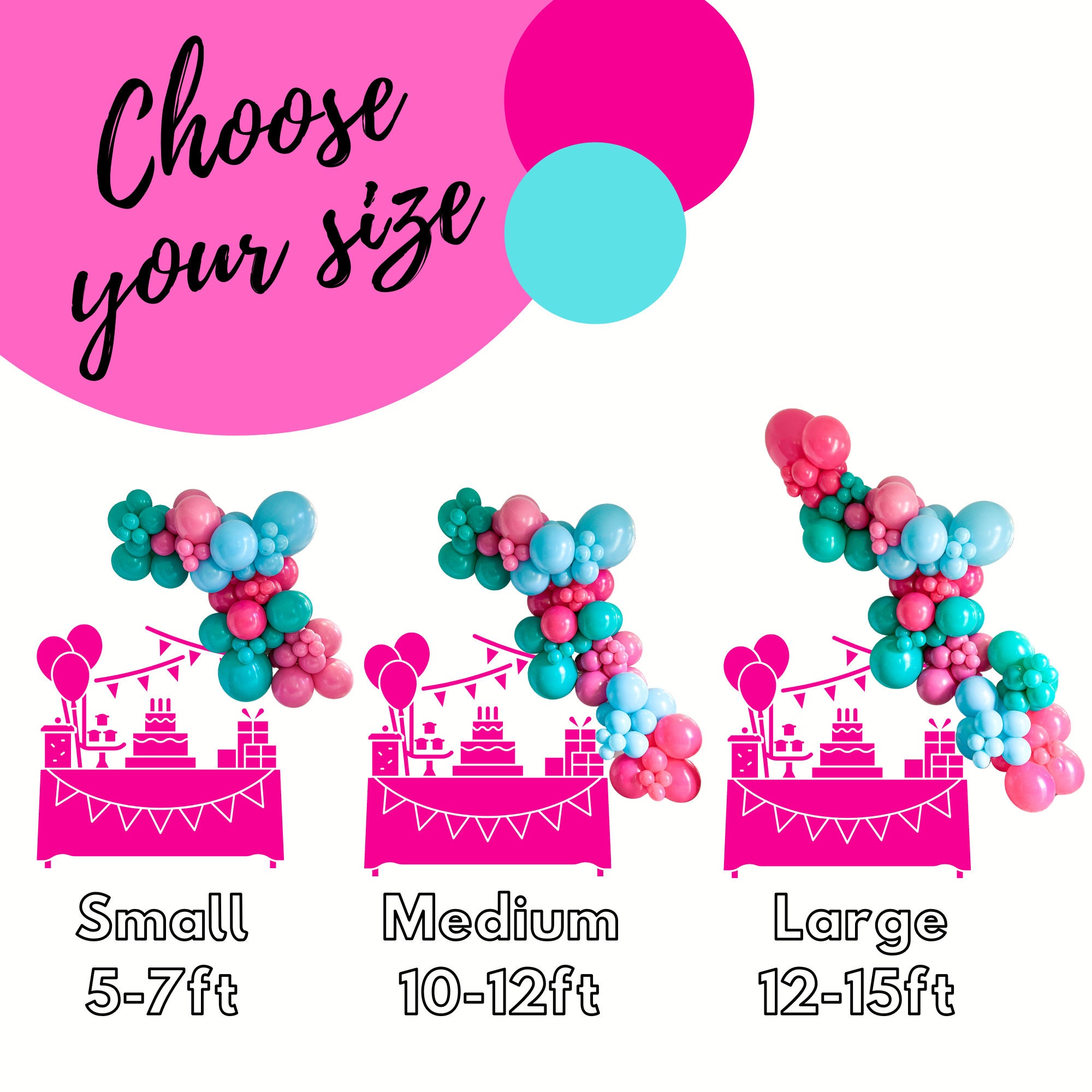 Pink Lemonade DIY Balloon Garland Kit Baby Shower Bridal Etsy