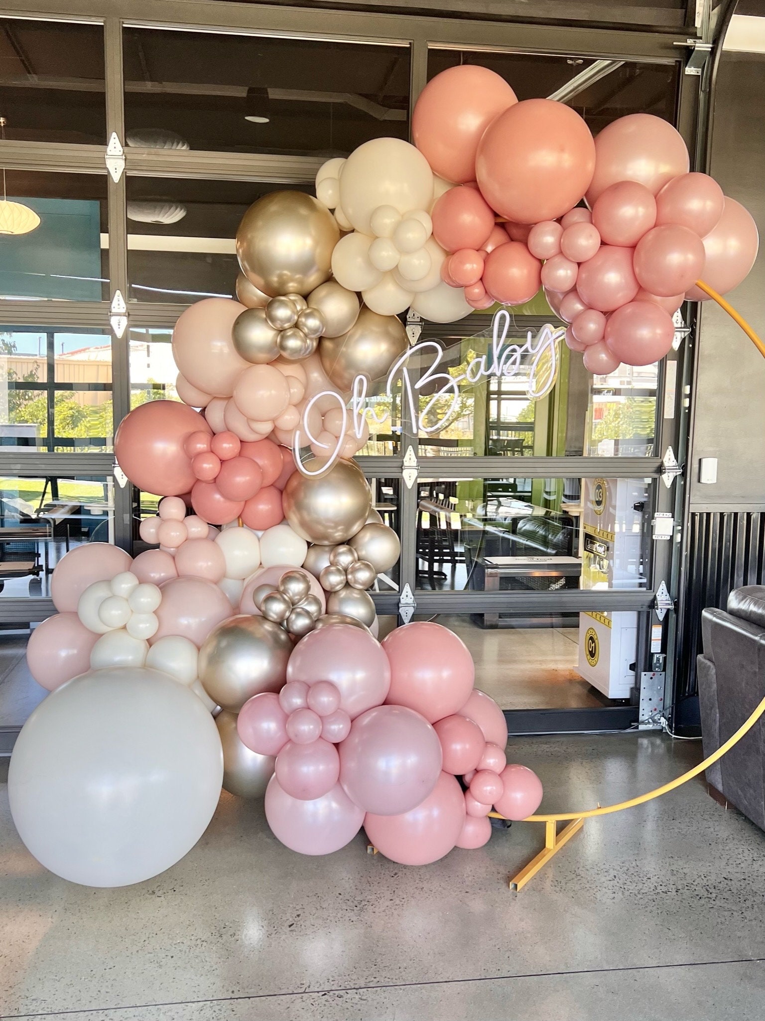Dusty Rose Pink Balloons - Double Stuffed Mauve Balloon Garland Fuchsia  Balloon Different Sizes 18In 12In 5In Retro Dark Pink Balloon Arch Kit for