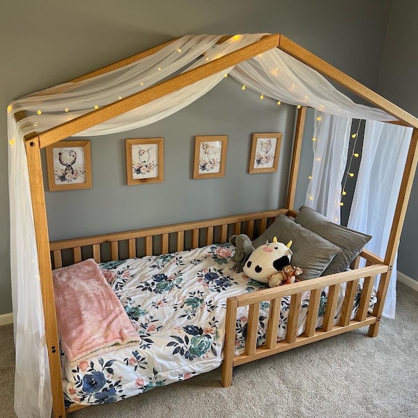 Montessori Toddler Bed Plans - FULL SIZE