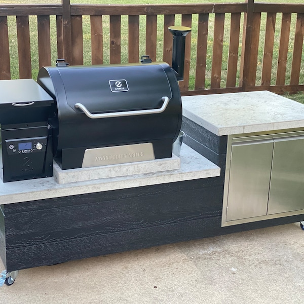 Plans for a DIY Outdoor Grill Stations