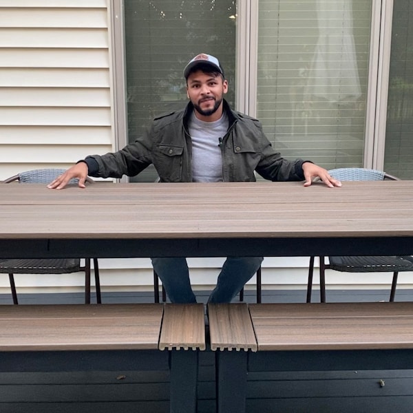 DIY Outdoor Patio Table Plans (Includes 2 Benches)