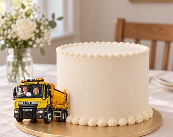 Adorno personalizado para tarta / Decoración personalizada para tartas / Cualquier tema, cualquier nombre, cualquier edad / Adorno artesanal para tartas de fiesta / Cumpleaños, baby shower y más