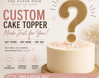 Décoration de gâteau personnalisée | Décoration de gâteau sur mesure | Thème, prénom et âge au choix | Décoration de gâteau artisanale | Anniversaire, Baby shower et plus encore |