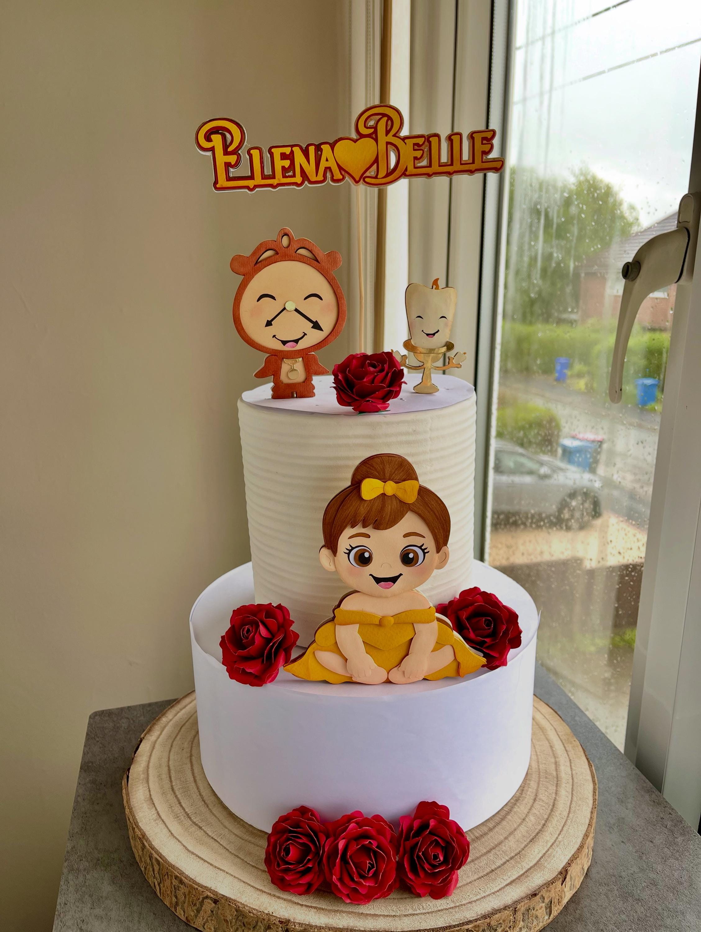 Fondant Plastilina Rapunzel Fondant Belle México