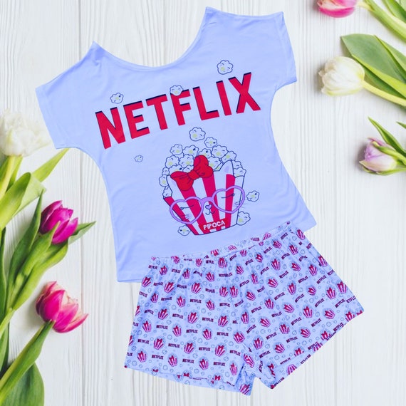Netflix pajama set hotsell