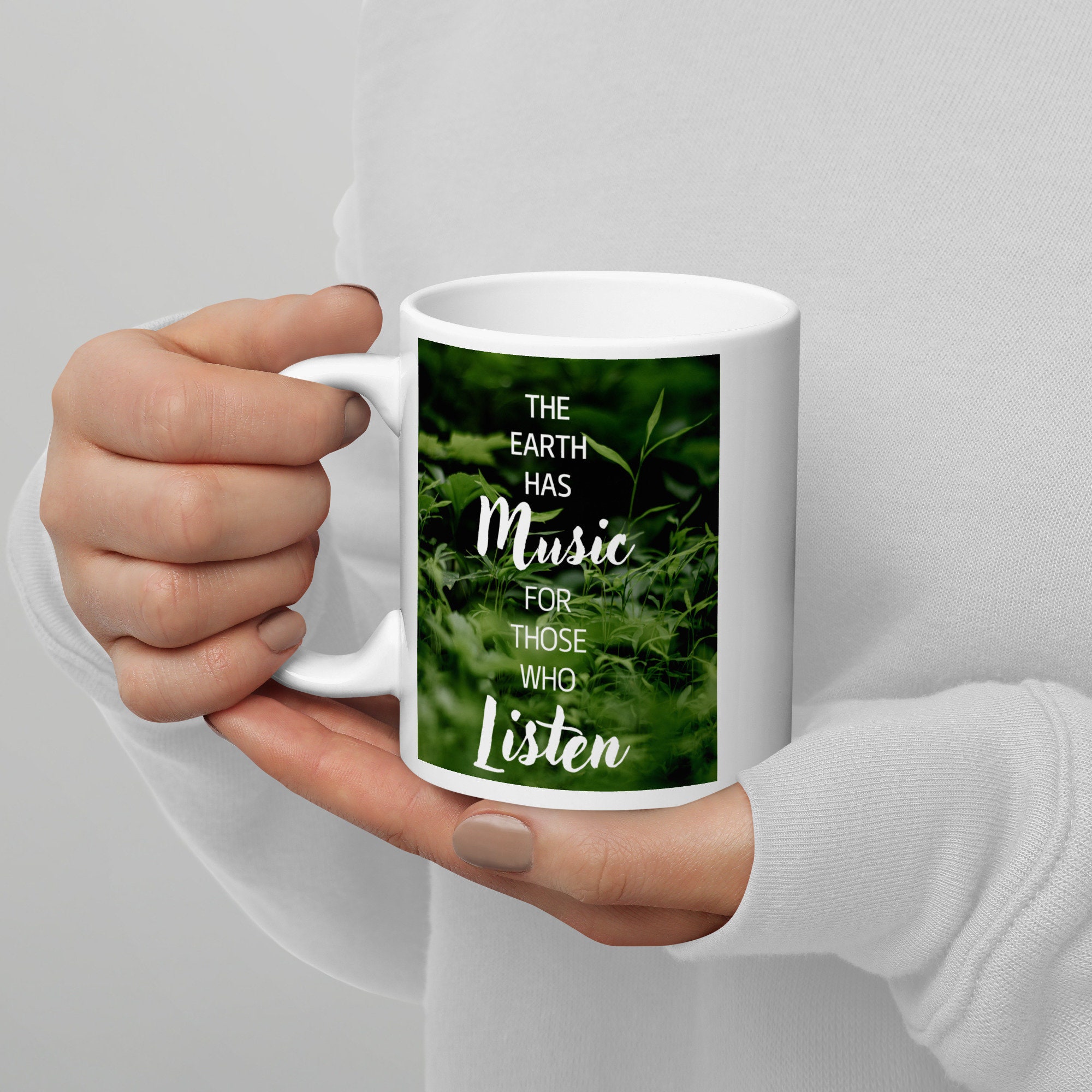 Motivation Mug Vert Brillant