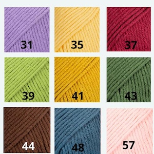 DROPS Paris Cotton Yarn: Aran Worsted Weight, Soft & Durable image 4