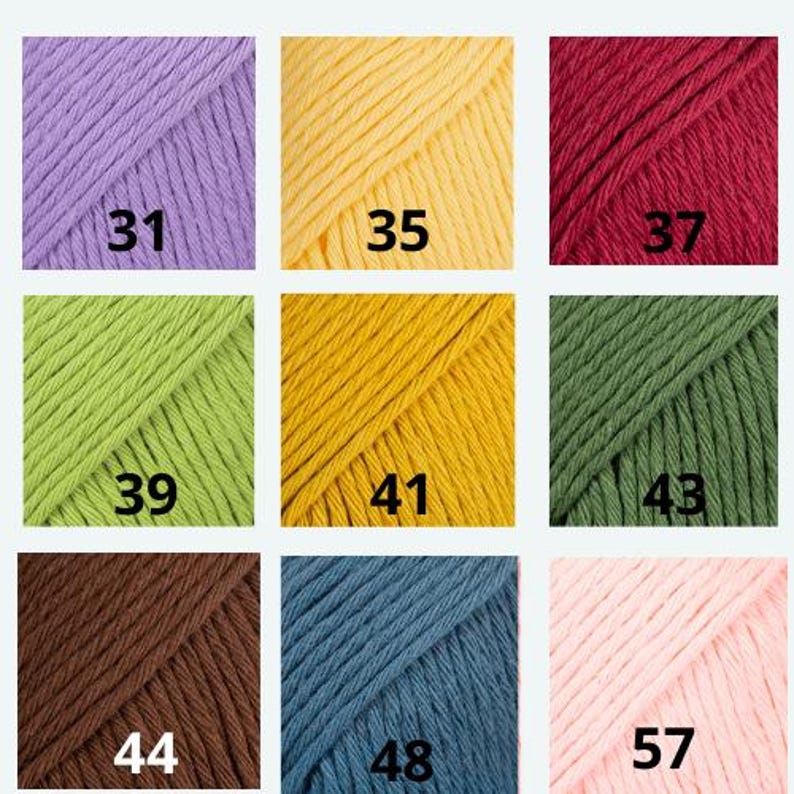 DROPS Paris Cotton Yarn: Aran Worsted Weight, Soft & Durable image 4