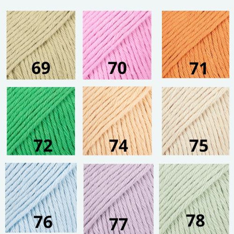 DROPS Paris Cotton Yarn: Aran Worsted Weight, Soft & Durable image 6
