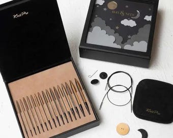 Juego de agujas circulares intercambiables KnitPro Day & Nite (edición limitada)