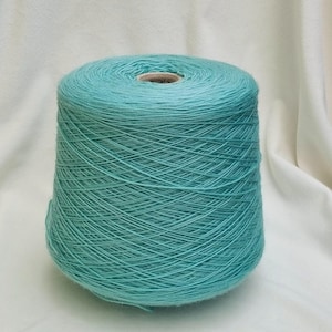 Ocean Green Merino Wool Yarn: Soft Italian Yarn for Baby Knits (50g/190m)