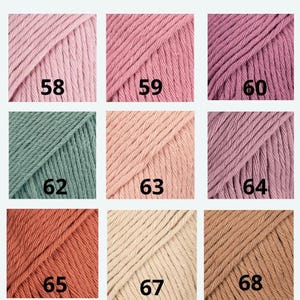 DROPS Paris Cotton Yarn: Aran Worsted Weight, Soft & Durable image 5