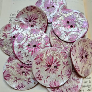 Handgefertigter Perlmutt-Knopf, Perlmutt-Knopf, Perlmutt-Knopf, Perlmutt-Knopf, Muschelknopf, Perlmutt-Knopf, Perlmutt-Knopf, Perlmutt-Knopf, Muschelknopf