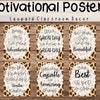 Leopard Print Shapes Posters Printable 2D and 3D Shapes Classroom Wall ...