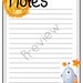 Printable Student Notes | Student Resources | Homeschool Resources - Etsy
