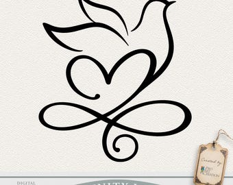 Infinity Love | Digital File | High Quality Vector File | Printing | Vinyl Cutting | Heat Transfer | Laser Cutting | Instant Download