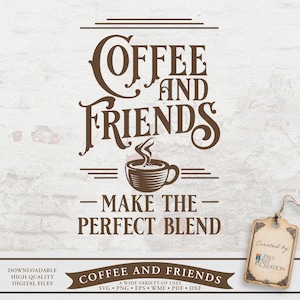 Coffee and Friends high quality digital files for any kind of printing | heat transfer | vinyl cutting | engraving | laser cutting | carving