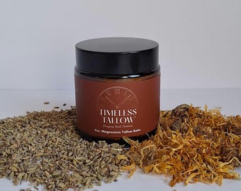 Magnesium Tallow Balm | Bedtime | Sleepy | Good Night Lotion