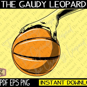 Hand grasping basketball dunk | INSTANT DOWNLOAD, professional basketball, instant download, pdf, eps, png, svg, hoops, sports team
