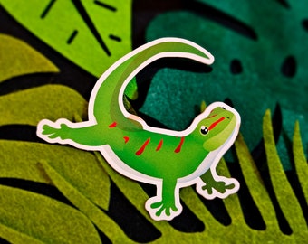 Sticker Gecko diurne géant