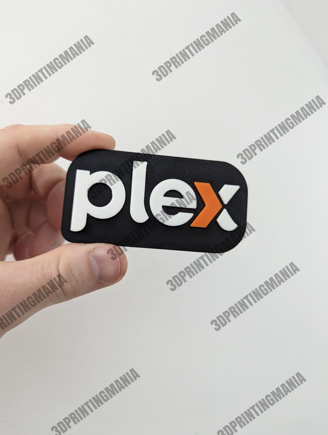 Plex 3D Printed Badge (new Logo)- Display - Unraid - Server - 3d ...
