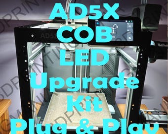 3D Printer AD5X - ff - LED Upgrade Kit - COB LED - Upgrade - Lighting - Accesory - Custom - On/Off Switch