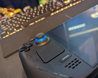 Steam deck thumbstick protector - Soft TPU- protect your thumb sticks when in your case - no more drift or damage - Flexible