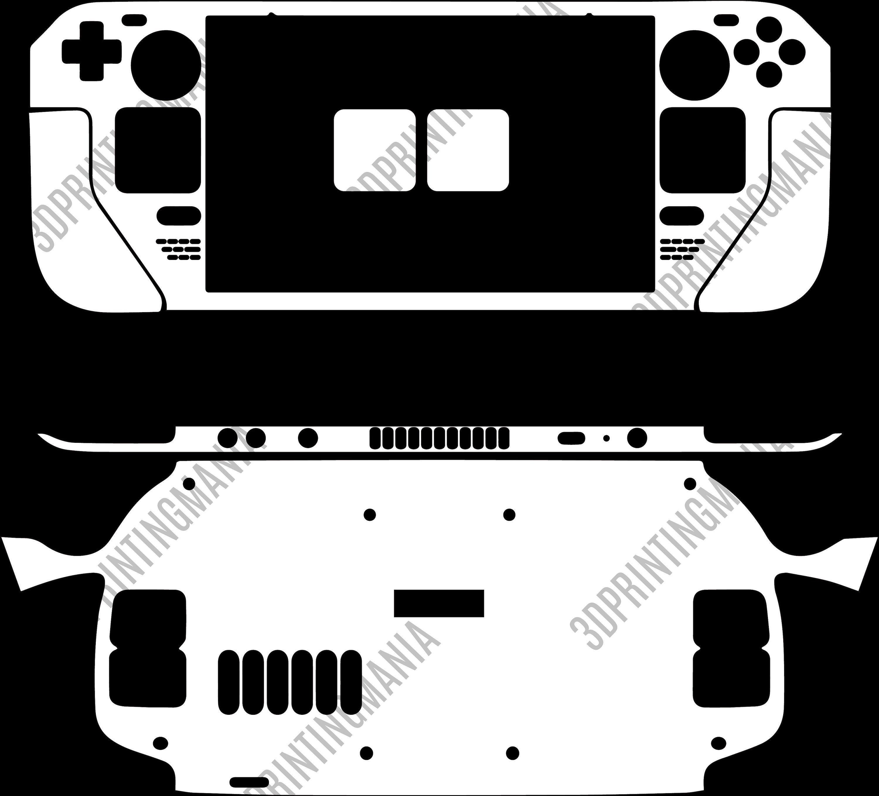 Avalanche White Steam Deck Skin, Matte White Clean Minimalist Aesthetic  Gamer SteamDeck Valve Console Decal Wrap 3M Vinyl