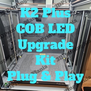3D Printer - K2 Plus - LED Upgrade Kit - COB LED - Upgrades - Plug and Play - Lighting
