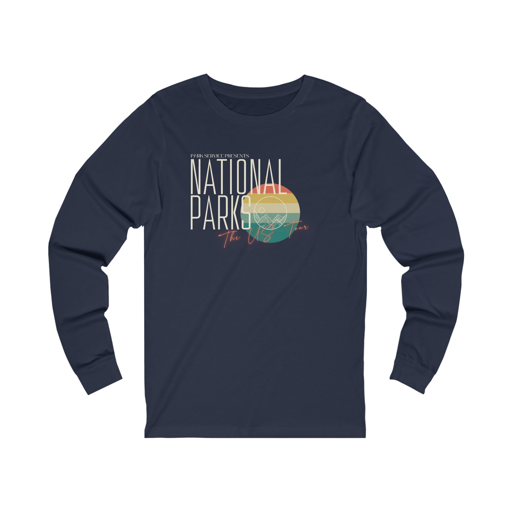 Vintage National Park Concert Tour Shirt, Long Sleeve Tshirt, Band Tee