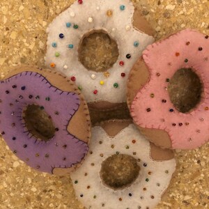 Felt donut