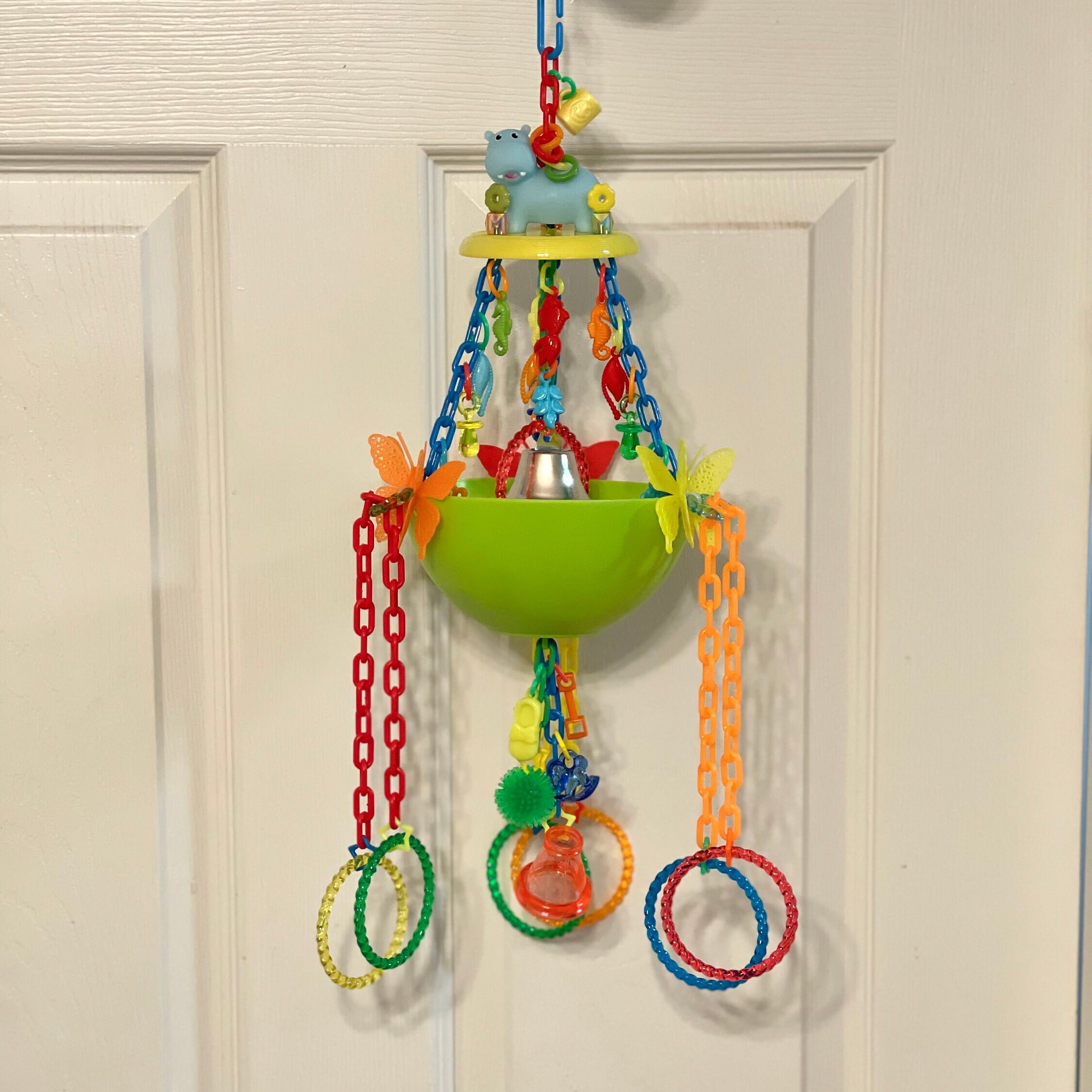 Sugar Glider Hippo Pulley/ball Pit Toy Etsy