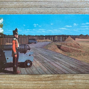 Carte postale souvenir vintage Fort George, Niagara On The Lake, Canada, inutilisée
