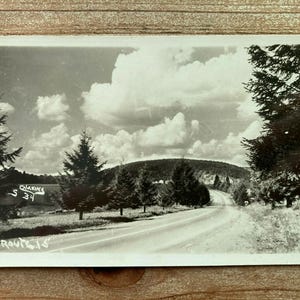 Route 15, S Caulkins, photographie, inutilisé, carte postale souvenir antique