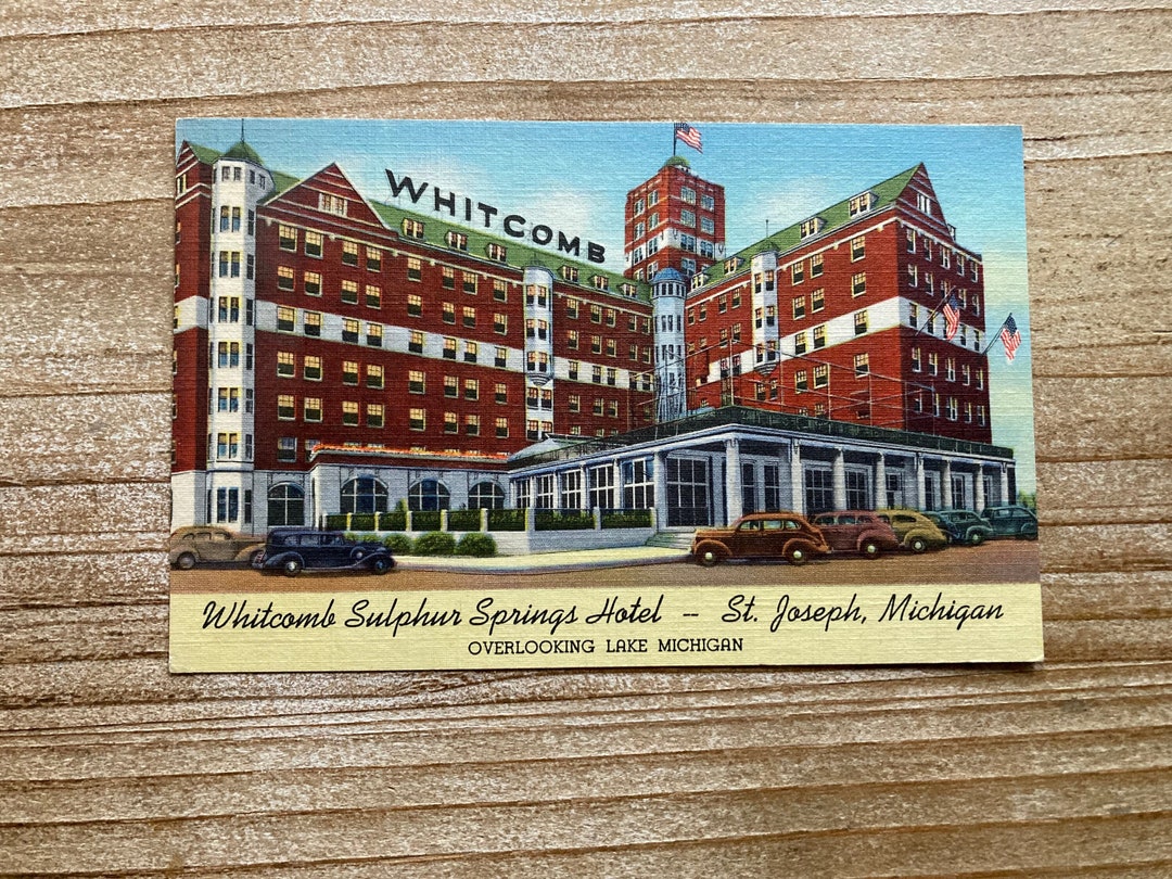 Sulphur Springs Hotel St Joseph Michigan Lake Etsy