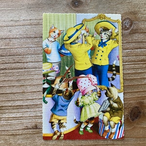 Mainzer Cats * chapellerie * modistes * 4740 * Alfred Mainzer * Eugen Hartung * inutilisé * carte postale vintage * Deckle Edge