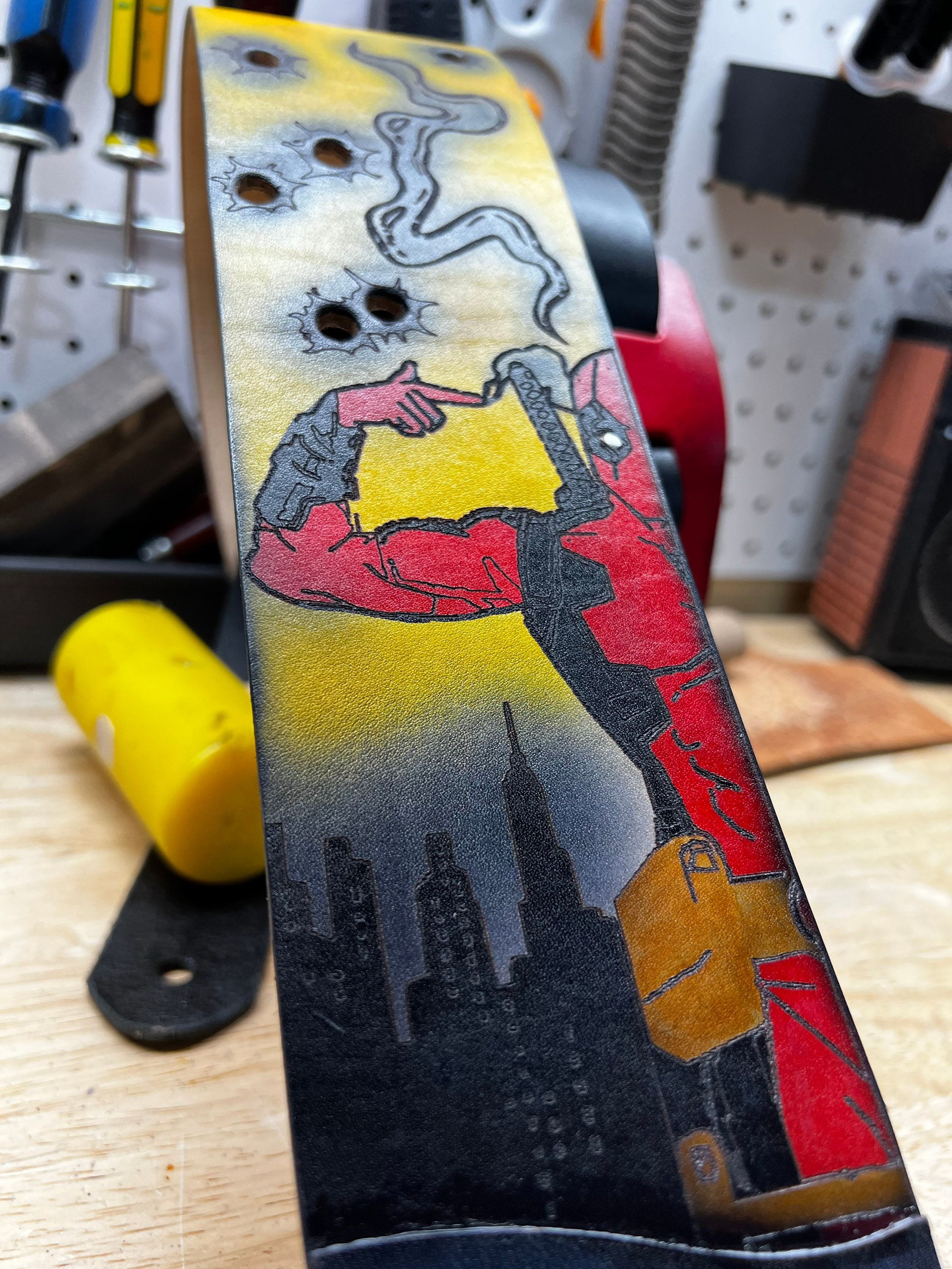 Deadpool 2024 guitar strap